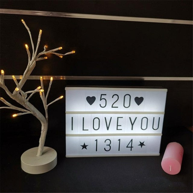 LED Message Board Light Up Box - KeepMeDifferent