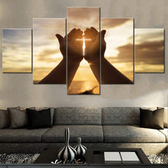 Hand's Out To Jesus Wall Art