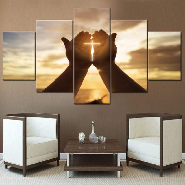 Hand's Out To Jesus Wall Art