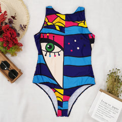 Eye See You... One Piece Swimsuit