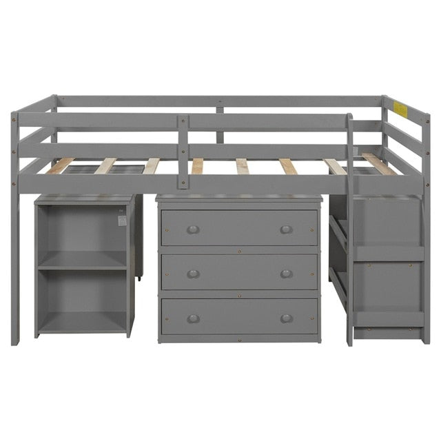 Crafty Loft Style Bunkbed Bedroom Set - KeepMeDifferent