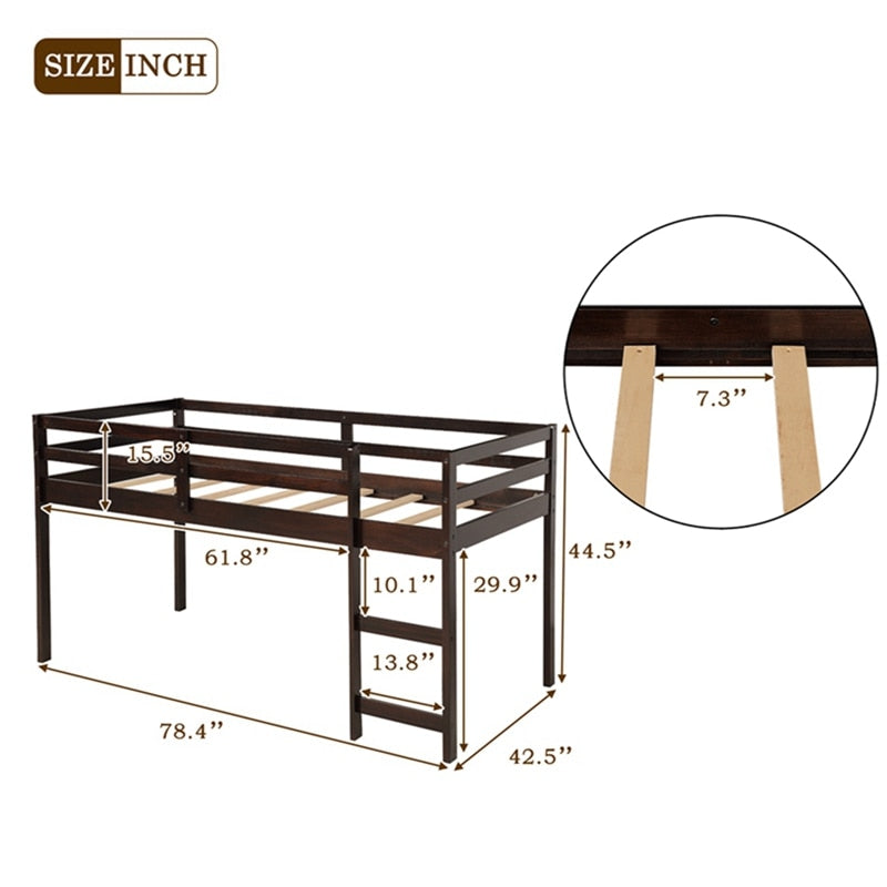 Crafty Loft Style Bunkbed Bedroom Set - KeepMeDifferent