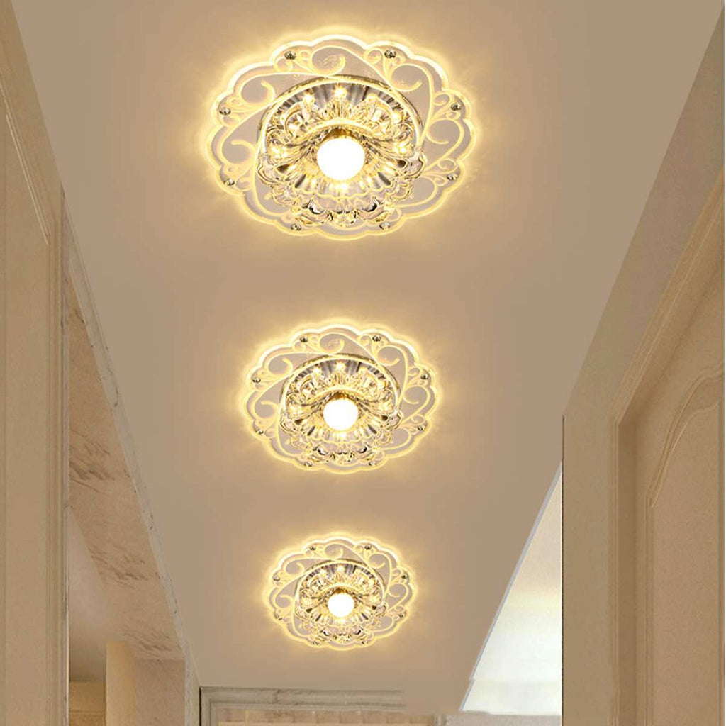 Crystal "LED" Ceiling Light's - KeepMeDifferent