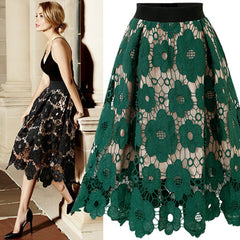 Lace Flare Skirt - KeepMeDifferent