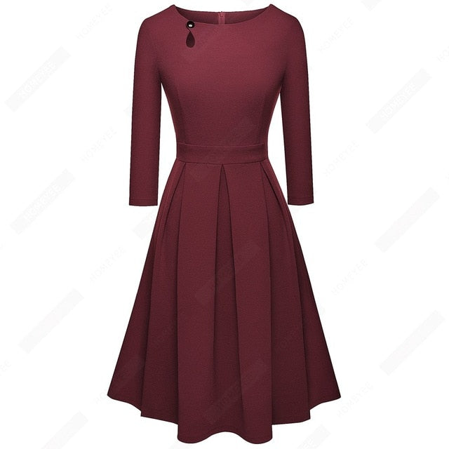 Flare Vintage Dress - KeepMeDifferent