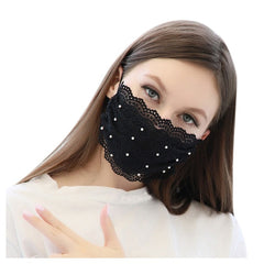 Reusable Washable Pearl Face Mask - KeepMeDifferent