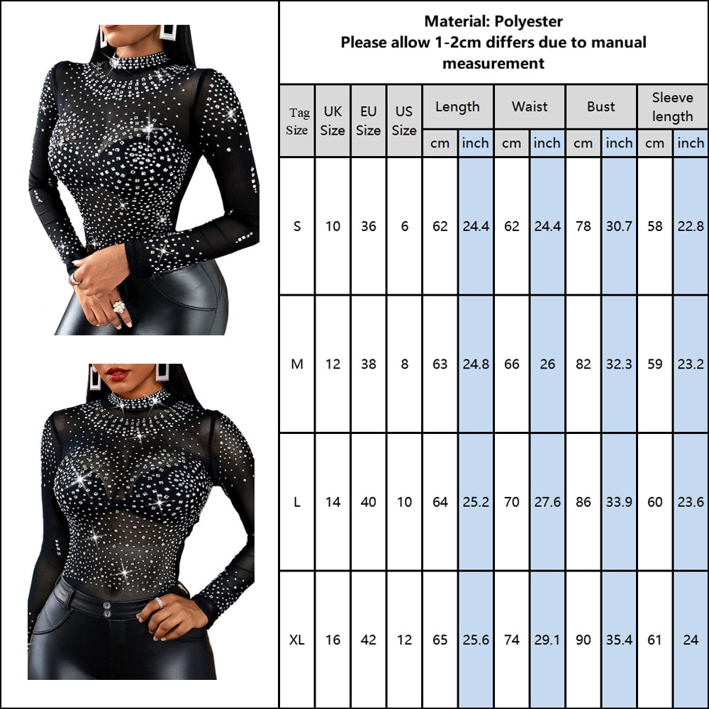 Rhinestone Top - KeepMeDifferent