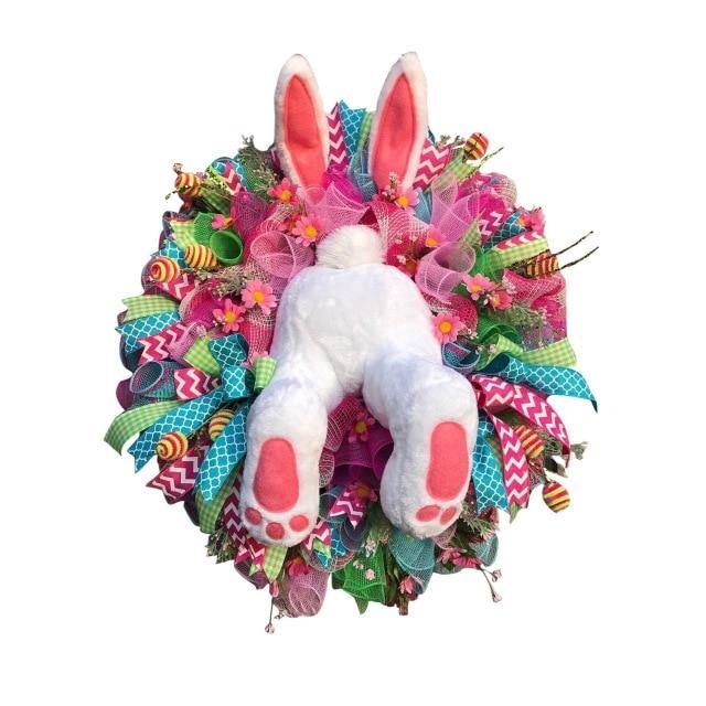 Guess What??? Bunny Butt??? Easter Wreath - KeepMeDifferent