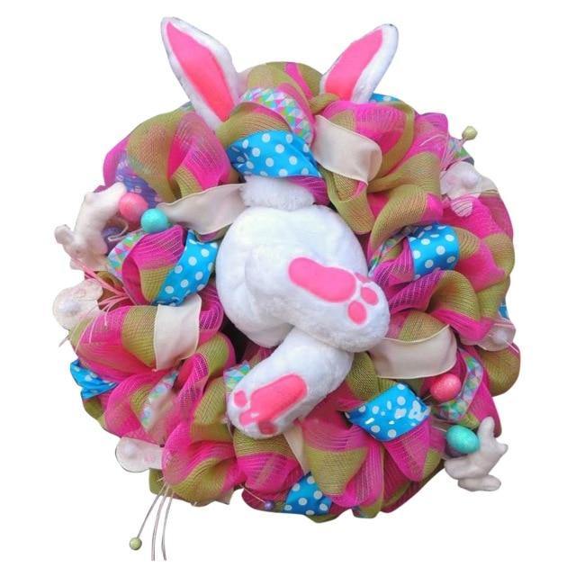 Guess What??? Bunny Butt??? Easter Wreath - KeepMeDifferent