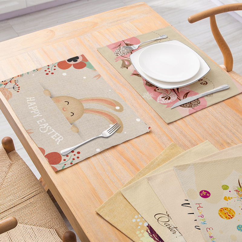 Easter Bunny Placemat's - KeepMeDifferent