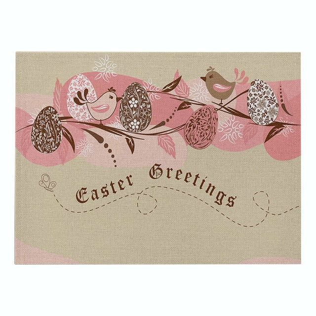 Easter Bunny Placemat's - KeepMeDifferent