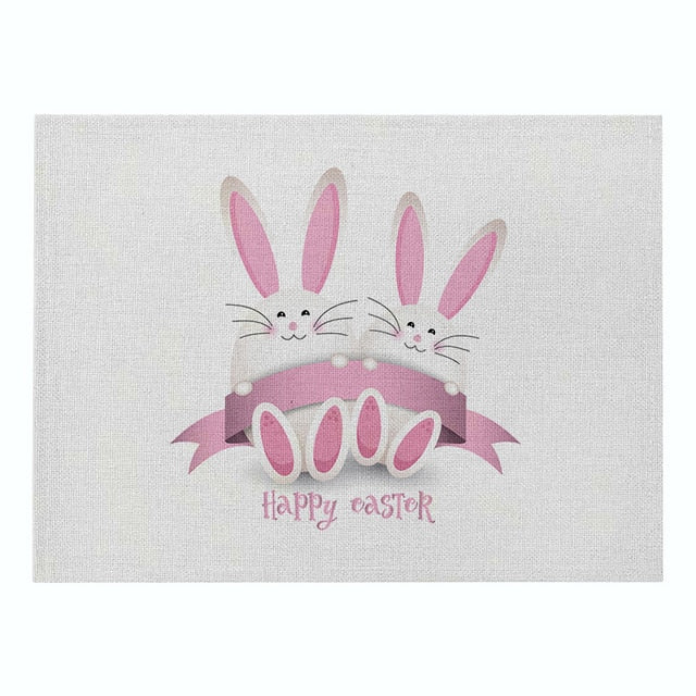 Easter Bunny Placemat's - KeepMeDifferent