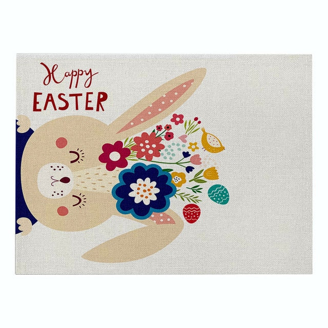 Easter Bunny Placemat's - KeepMeDifferent