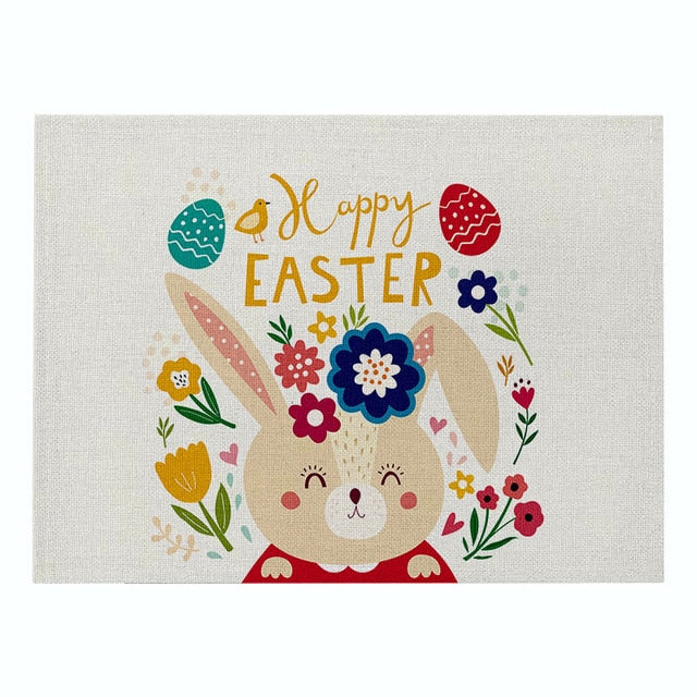 Easter Bunny Placemat's - KeepMeDifferent