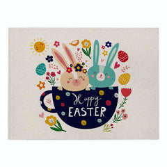 Easter Bunny Placemat's - KeepMeDifferent