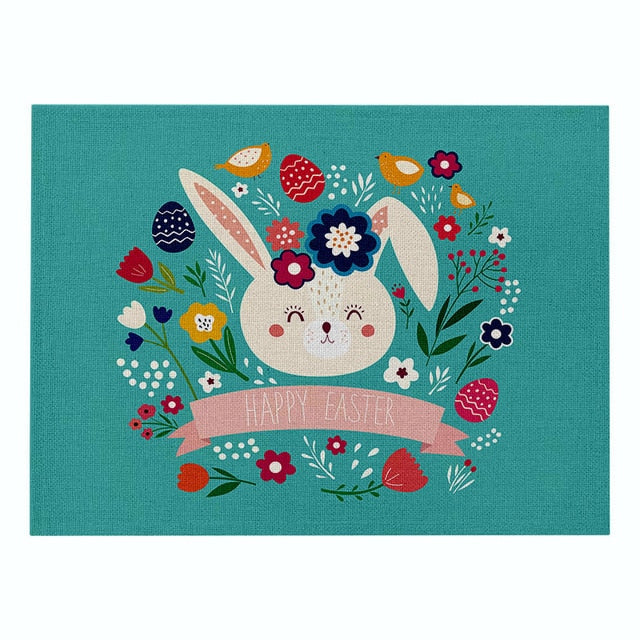 Easter Bunny Placemat's - KeepMeDifferent