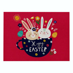 Easter Bunny Placemat's - KeepMeDifferent