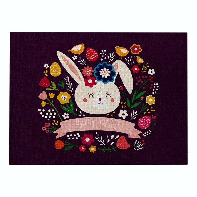 Easter Bunny Placemat's - KeepMeDifferent