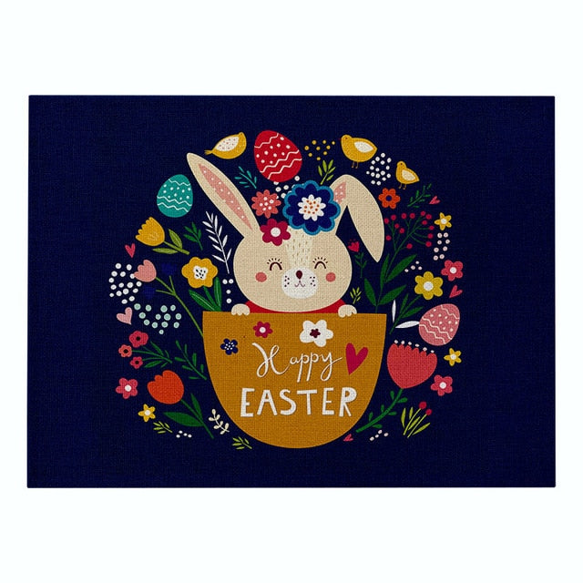 Easter Bunny Placemat's - KeepMeDifferent