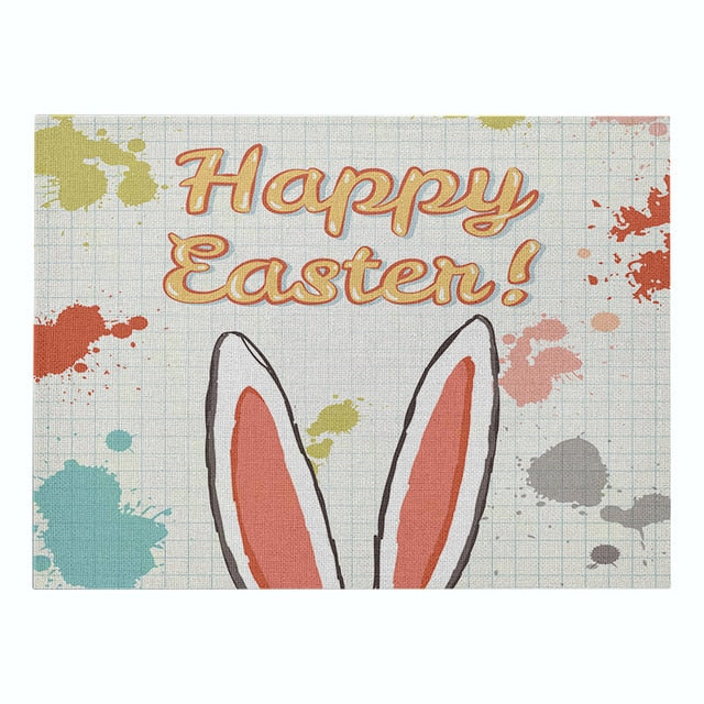 Easter Bunny Placemat's - KeepMeDifferent