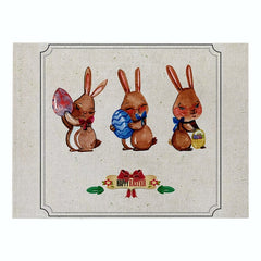 Easter Bunny Placemat's - KeepMeDifferent