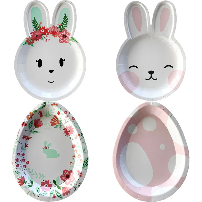 Happy Easter Paper Plates, Napkins, & Cups - KeepMeDifferent