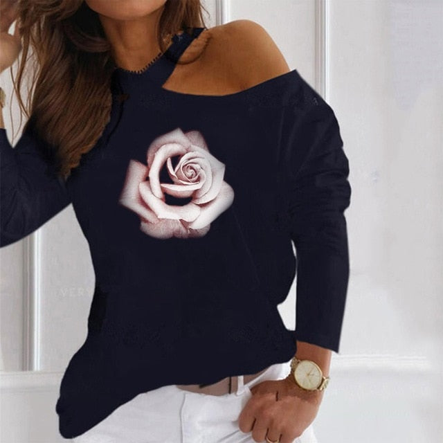 Rosey Rose Shirt - KeepMeDifferent