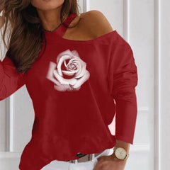 Rosey Rose Shirt - KeepMeDifferent