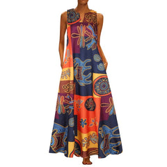 Boho Maxi Dress - KeepMeDifferent