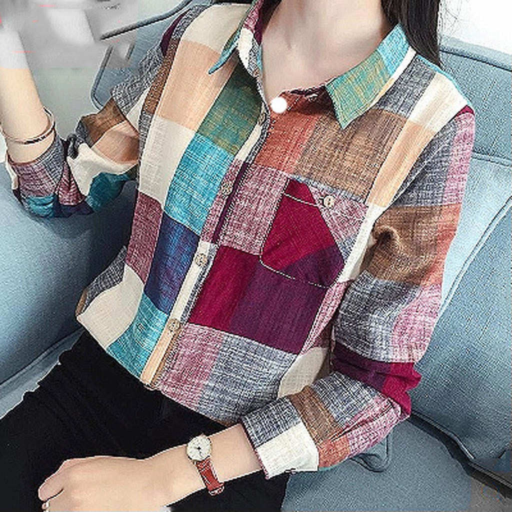 Patchwork Shirt - KeepMeDifferent