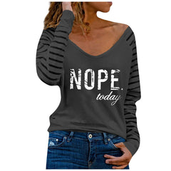 Nope Today Shirt - KeepMeDifferent