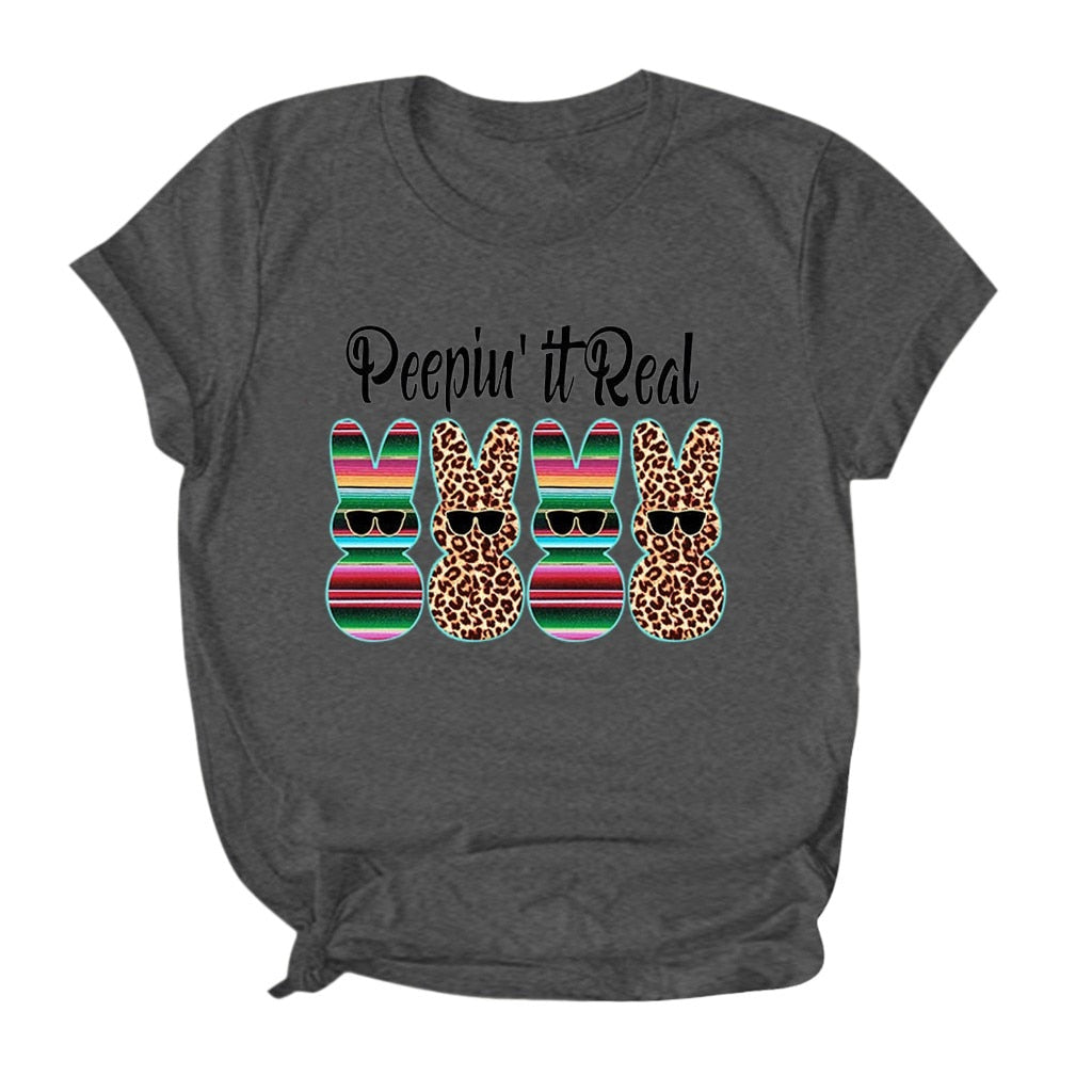 Peepin' It Real Easter Shirt - KeepMeDifferent