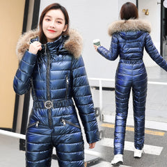 Winter Warmy One Piece Snow Suit For Women