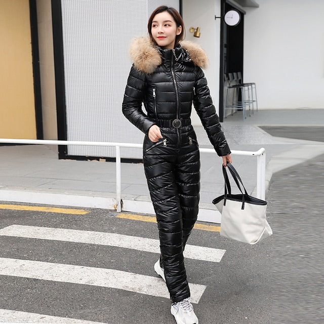 Winter Warmy One Piece Snow Suit For Women