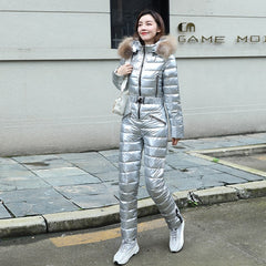 Winter Warmy One Piece Snow Suit For Women