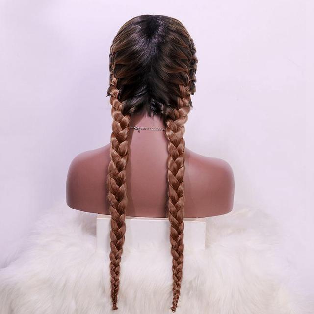 Two French Braid Lacefront Wig