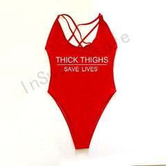 THICK THIGHS SAVE LIVES (Comes In Plus Sizes As Well) - KeepMeDifferent