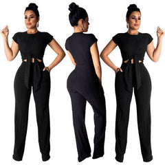 2 Piece Fitted Pants Set - KeepMeDifferent