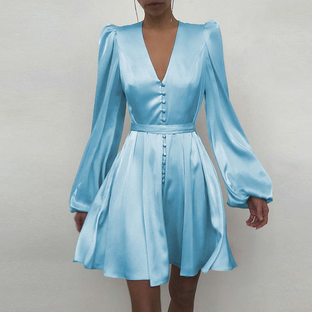 Writing's On The Wall Dress With Belt - KeepMeDifferent