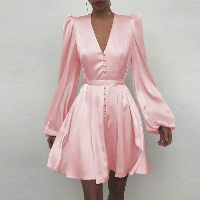 Writing's On The Wall Dress With Belt - KeepMeDifferent