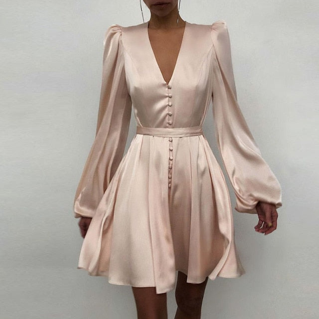 Writing's On The Wall Dress With Belt - KeepMeDifferent