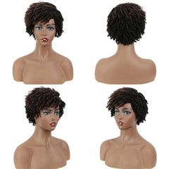 Dread Lock Kinky Short Wig