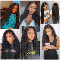 HD DEEP WAVE Transparent Lace Front