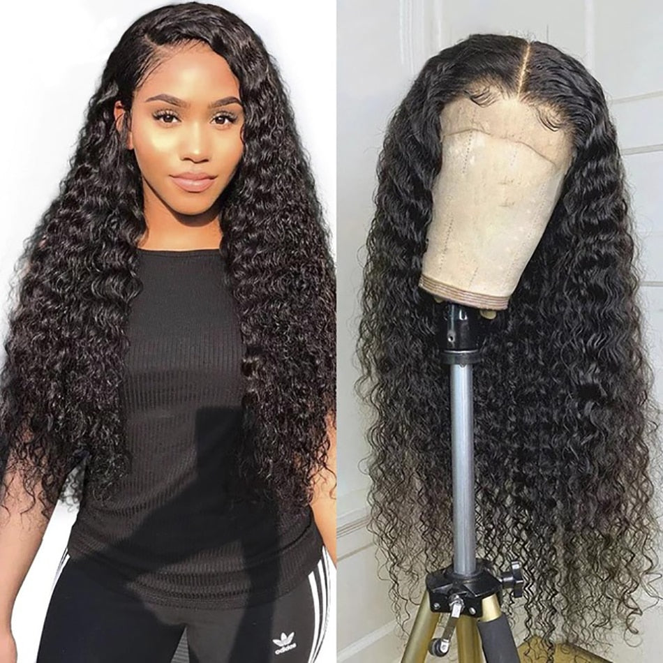 HD DEEP WAVE Transparent Lace Front