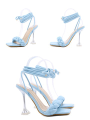 Cinderella Me Glass Heel Sandals