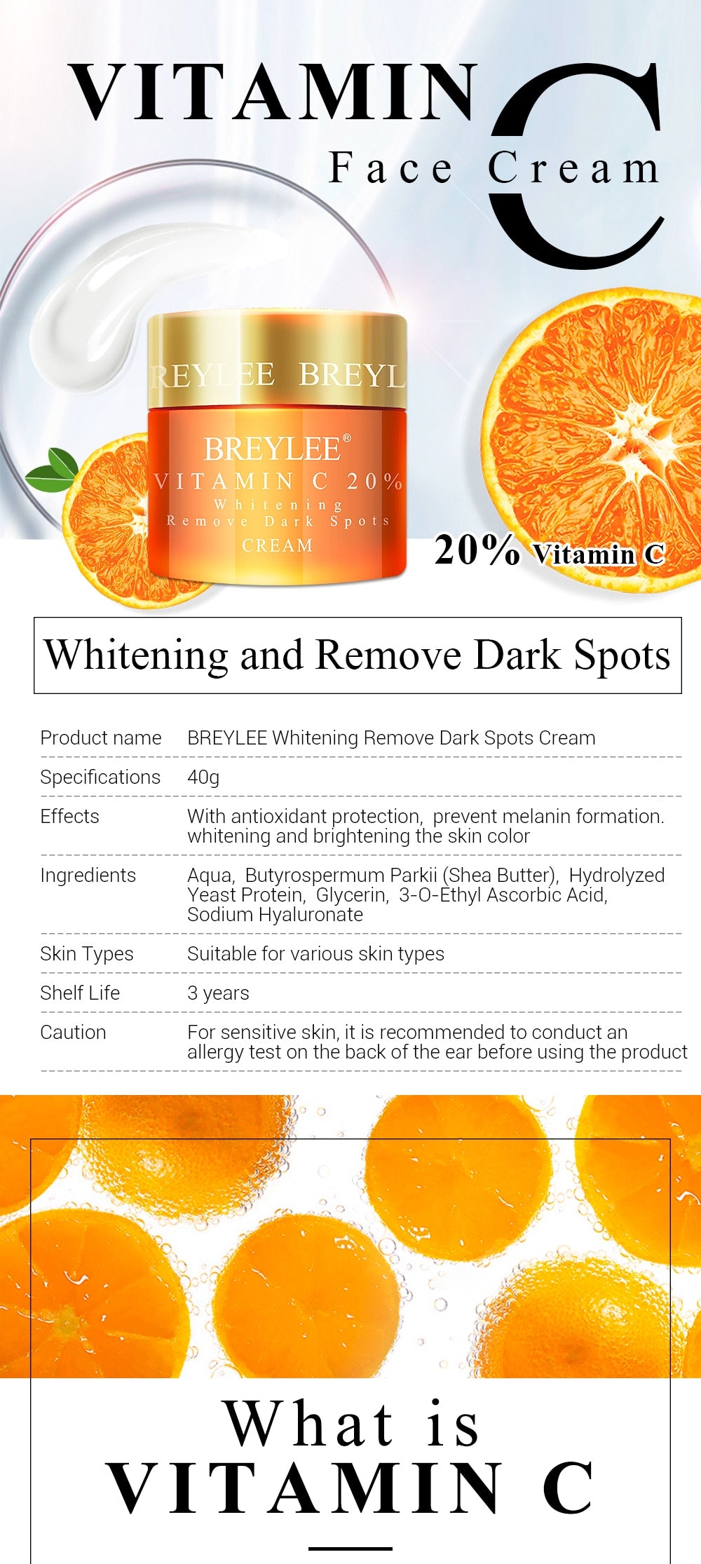 Dark Spot Spot Removal/ 20% Vitamin C