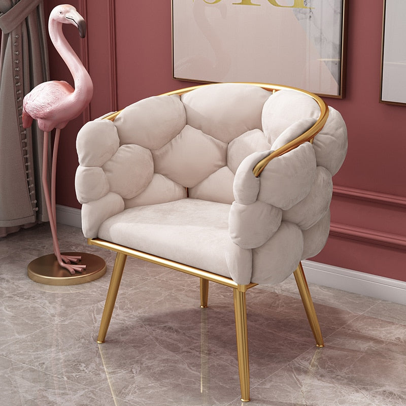 Fluffy Duck Velvet Armchair