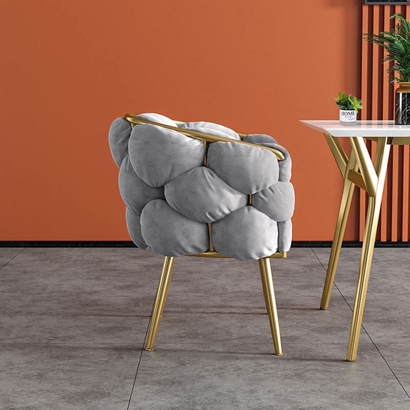 Fluffy Duck Velvet Armchair