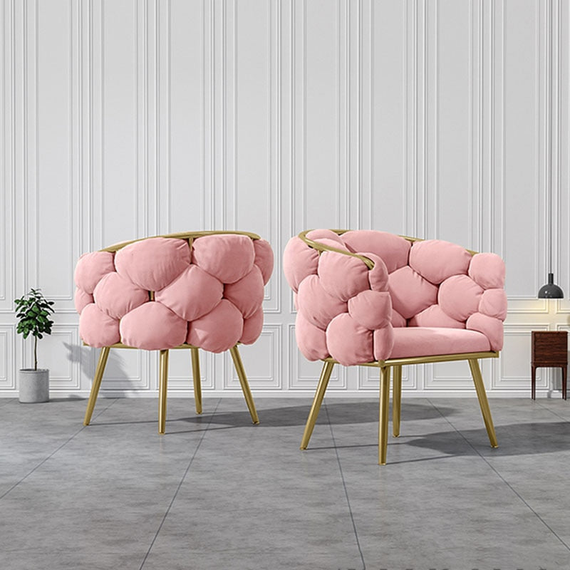 Fluffy Duck Velvet Armchair