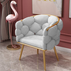 Fluffy Duck Velvet Armchair